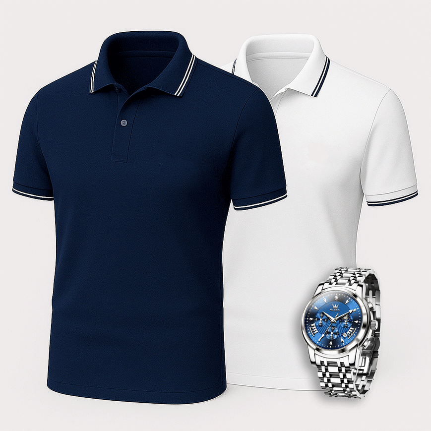 [Buy 2 Pay 1] 2-Pack Premiere Polo Shirts